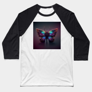 psychedelic butterfly Baseball T-Shirt